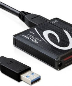 DeLock Card Reader USB 3.0 για SD (91704)