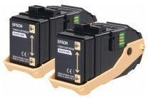 Epson C13S050606 Γνήσιο Toner Laser Εκτυπωτή Κίτρινο 15000 Σελίδων