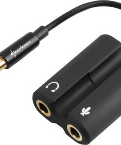 Sharkoon PMP35 Μετατροπέας 3.5mm male σε 3.5mm female 1τμχ