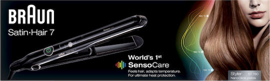 Braun Satin-Hair 7 SensoCare ST780 Πρέσα Μαλλιών με Κεραμικές Πλάκες Ionic - Image 3