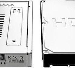 Icy Dock EZConvert PRO Enterprise Full Metal 2.5 to 3.5Inch SAS HDD/SSD Converter/Mounting kit for Internal 3.5Inch Drive Bay Ασημί MB982IP-1S-1