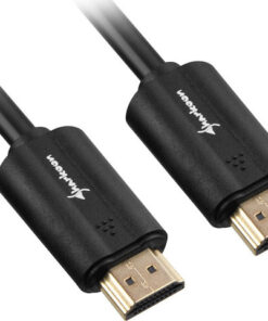Sharkoon HDMI 2.0 Cable HDMI male - HDMI male 7.5m Μαύρο