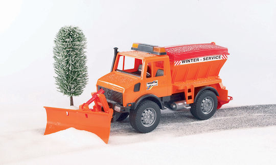 Bruder Εκχιονιστικό Unimog Αυτοκινητάκι 1:16 για 3+ Ετών - Image 3