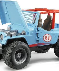 Alternative view of Bruder Jeep Cross Country Racer Blue Αυτοκινητάκι 1:16 για 4+ Ετών