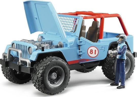 Bruder Jeep Cross Country Racer Blue Αυτοκινητάκι 1:16 για 4+ Ετών - Image 2
