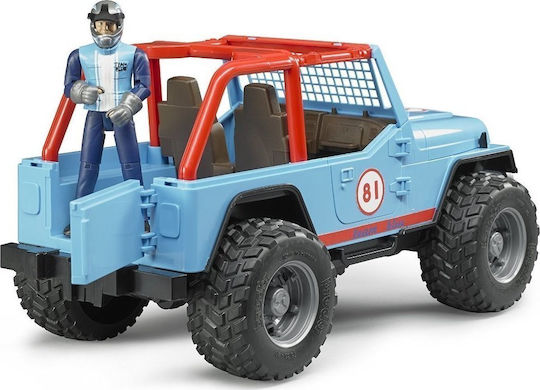 Bruder Jeep Cross Country Racer Blue Αυτοκινητάκι 1:16 για 4+ Ετών - Image 3