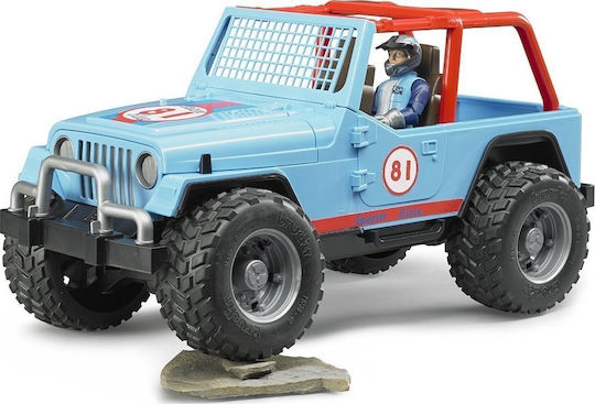 Bruder Jeep Cross Country Racer Blue Αυτοκινητάκι 1:16 για 4+ Ετών - Image 4
