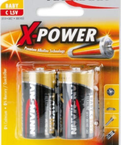 Ansmann X-Power Αλκαλικές Μπαταρίες C 1.5V 2τμχ
