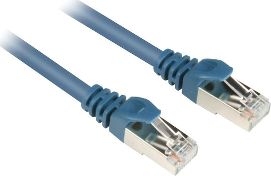 Sharkoon S/FTP Cat.6 Cable 5m Μπλε