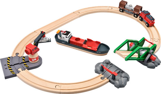 Brio Toys Cargo Harbour Σετ με Τρενάκι για 3+ Ετών 33061 42506516 - Image 2