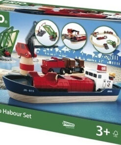 Brio Toys Cargo Harbour Σετ με Τρενάκι για 3+ Ετών 33061 42506516