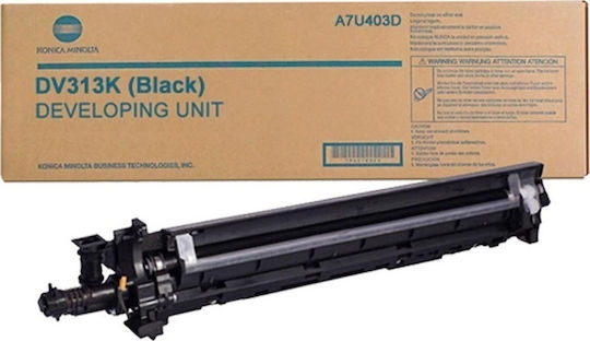 Konica Minolta DV-313K Γνήσιο Developer Unit Laser Εκτυπωτή Μαύρο 600000 Σελίδων (A7U403D)