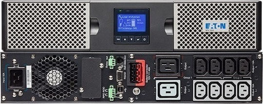 Eaton Eaton 9PX 2200W RT2U UPS On-Line 2200VA 2200W με 10 IEC Πρίζες