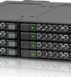Icy Dock ToughArmor Rugged Full Metal 8-Bay 2.5 Inch SATA HDD/SSD (7mm) Backplane Cage for External 5.25 Inch Bay Μαύρο MB998SP-B