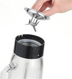 Severin Μπλέντερ με Γυάλινη Κανάτα 1lt 500W Inox SM 3734 - Image 4