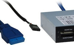 Alternative view of Inter-Tech CI-01 Εσωτερικό Card Reader USB 2.0 / USB 3.0 για SD/microSD/MemoryStick/xD