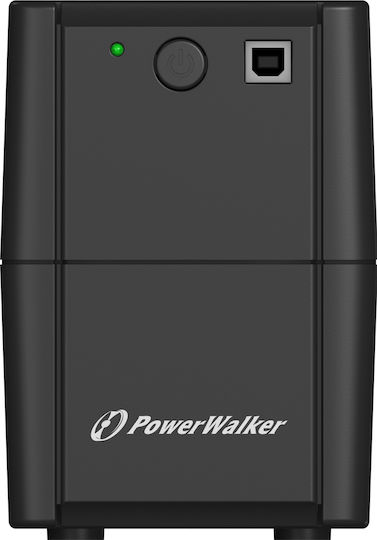 Powerwalker VI 650 SH Schuko UPS Line-Interactive 650VA 360W με 2 Schuko Πρίζες - Image 2
