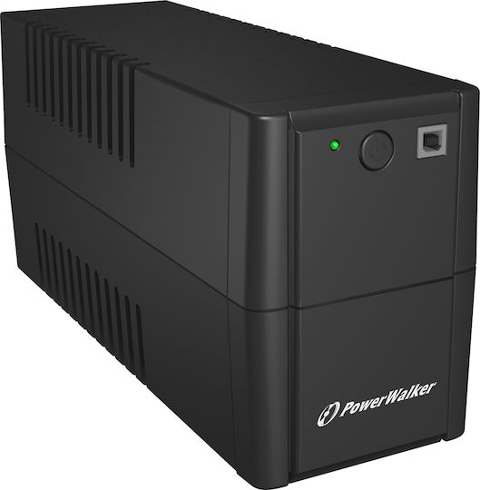 Powerwalker VI 650 SH Schuko UPS Line-Interactive 650VA 360W με 2 Schuko Πρίζες - Image 3
