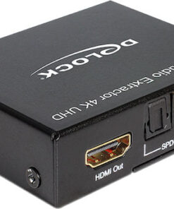 Alternative view of DeLock Μετατροπέας HDMI female σε 3.5mm / HDMI / RCA / Toslink female 1τμχ 62692