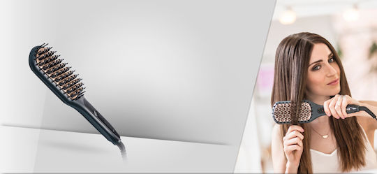 Remington Straight Brush Κεραμική Ηλεκτρική Βούρτσα για Ίσιωμα CB7400 - Image 3
