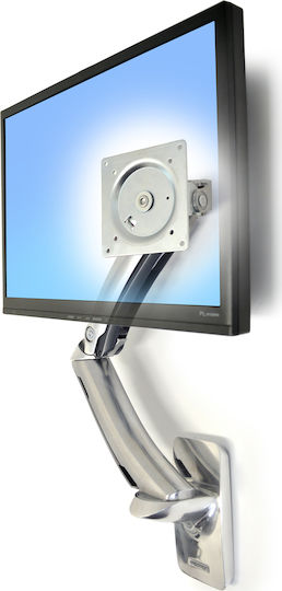 Ergotron MX Επιτοίχια Βάση Οθόνης έως 42" με Βραχίονα Ασημί - Image 5