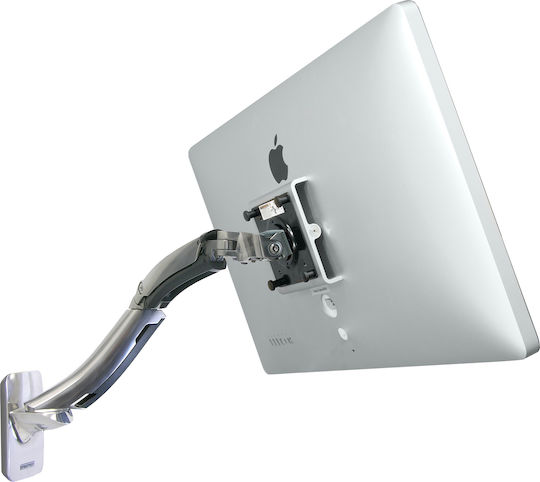 Ergotron MX Επιτοίχια Βάση Οθόνης έως 42" με Βραχίονα Ασημί - Image 4