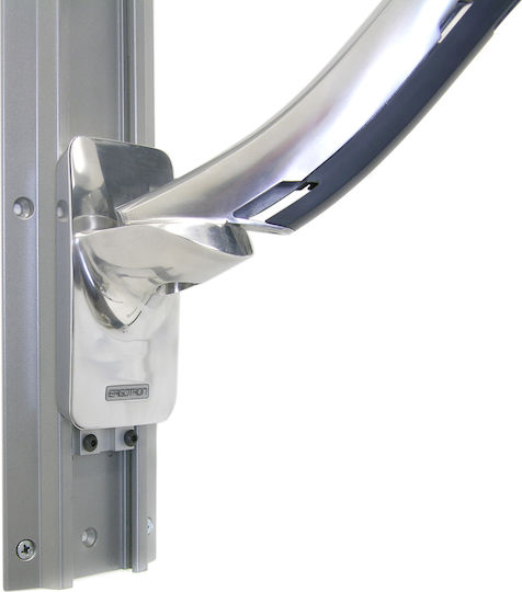 Ergotron MX Επιτοίχια Βάση Οθόνης έως 42" με Βραχίονα Ασημί - Image 3