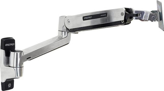 Ergotron LX Επιτοίχια Βάση Οθόνης έως 46" με Βραχίονα Ασημί - Image 3