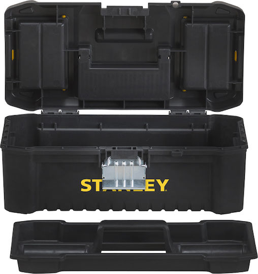 Stanley Essential Εργαλειοθήκη Χειρός Πλαστική με Ταμπακιέρα Π32xB19xΥ13cm STST1-75515 - Image 2