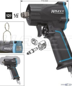 Hazet 9012Μ Αερόκλειδο 1/2" με Μέγιστη Ροπή 112.17kgm
