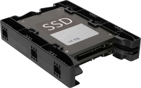 Icy Dock EZ-Fit Lite Πλαίσιο Για Σκληρούς Δίσκους ICY Dock 2x2x6,3cm IDE/SATA in 3,5" Μαύρο MB290SP-B - Image 5