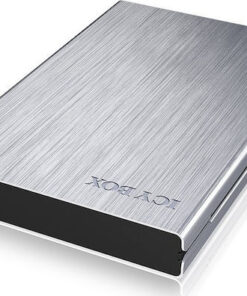 Icy Box IB-241WP Θήκη για Σκληρό Δίσκο 2.5" SATA III με σύνδεση USB 3.0 σε Ασημί χρώμα IB-241WP