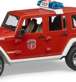 Bruder Jeep Wrangler Unlimited Rubicon Fire Engine Αυτοκινητάκι 1:16 Πυροσβεστικό για 3+ Ετών