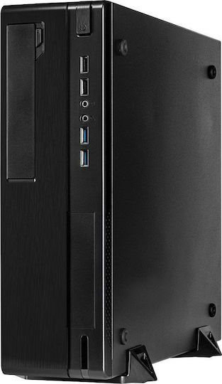 Inter-Tech IT-502 Desktop Mini Tower Κουτί Υπολογιστή Μαύρο - Image 3