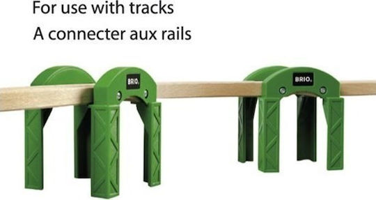 Brio Toys Stacking Track Supports Ράγες Σιδηρόδρομου από Ξύλο 33253 - Image 4