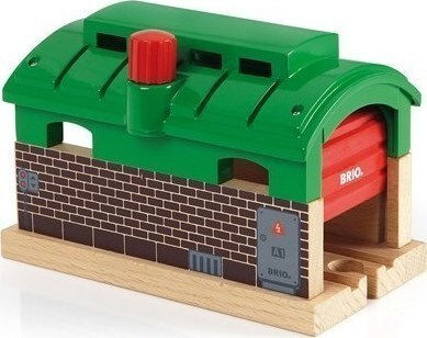 Brio Toys Train Garage Σετ με Τρενάκι από Ξύλο 33574 - Image 2