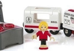 Alternative view of Brio Toys Remote Control Travel Τρενάκι με Ήχο και Φως για 3+ Ετών 33510