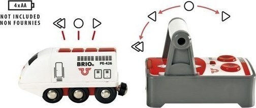 Brio Toys Remote Control Travel Τρενάκι με Ήχο και Φως για 3+ Ετών 33510 - Image 3