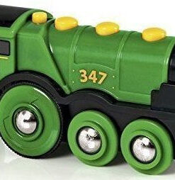Alternative view of Brio Toys Big Green Action Locomotive Τρενάκι με Ήχο και Φως για 3+ Ετών 33593