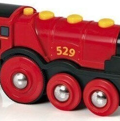 Alternative view of Brio Toys Mighty Red Action Locomotive Τρενάκι με Ήχο και Φως για 3+ Ετών 33592
