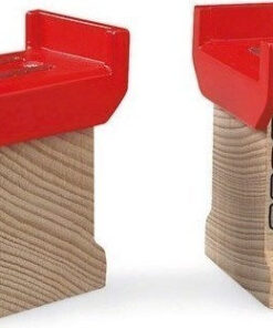 Alternative view of Brio Toys Super Supports Ράγες Σιδηρόδρομου από Ξύλο 33254