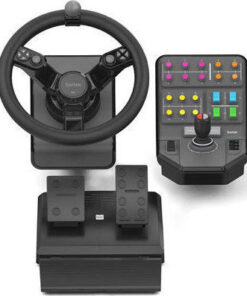 Alternative view of Logitech G Saitek Farm Sim Controller Bundle Τιμονιέρα με Μοχλό Ταχυτήτων και Πετάλια για PC με 900° Περιστροφής