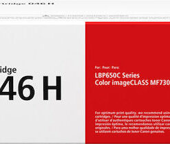 Canon 046H Γνήσιο Toner Laser Εκτυπωτή Μαύρο High Capacity 6300 Σελίδων 1254C002