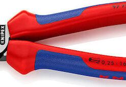 Knipex Πρέσα Ακροδεκτών με Μόνωση (Μήκος 180mm) 97 72 180