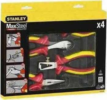 Stanley Maxsteel Σετ Πένσες Ηλεκτρολόγου MaxSteel 4τμχ 4-84-489 - Image 2