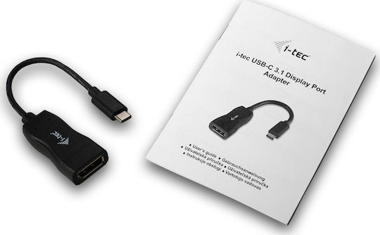 i-tec Μετατροπέας USB-C male σε DisplayPort female 1τμχ C31DP - Image 3