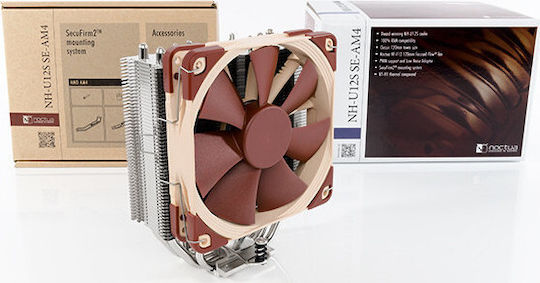 Noctua NH-U12S SE-AM4 Ψύκτρα Επεξεργαστή για Socket AM4/AM5 Καφέ - Image 4