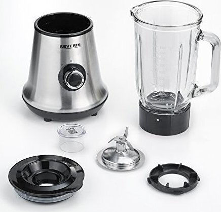 Severin Μπλέντερ με Γυάλινη Κανάτα 1lt 500W Inox SM 3734 - Image 7