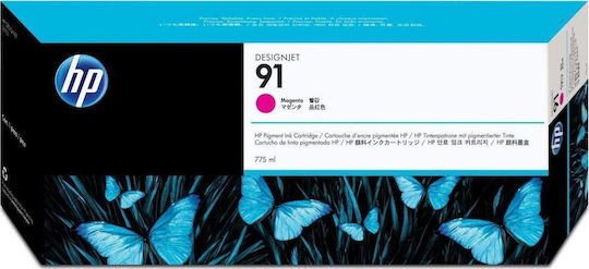 HP 91 Γνήσιο Μελάνι Εκτυπωτή InkJet Ματζέντα (C9468A)