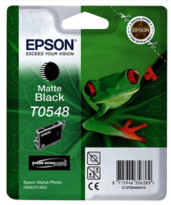 Epson T0548 Γνήσιο Μελάνι Εκτυπωτή InkJet Matte Μαύρο (C13T05484010)